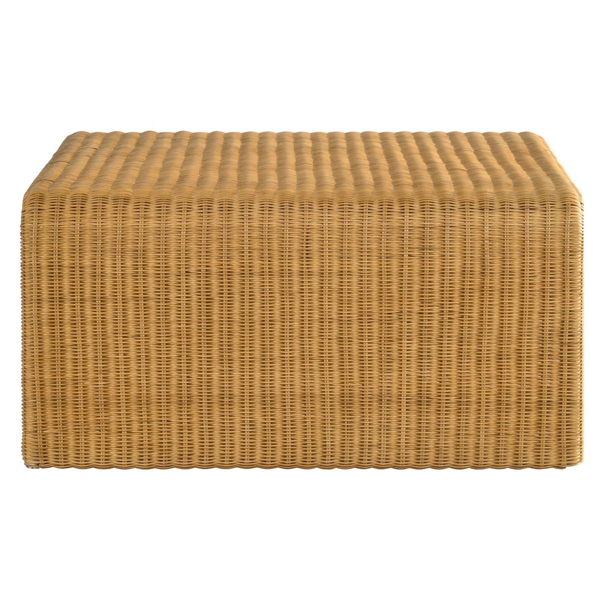 Juanita Square Rattan Coffee Table Natural 709818