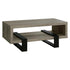 Dinard Coffee Table with Shelf Grey Driftwood 720878