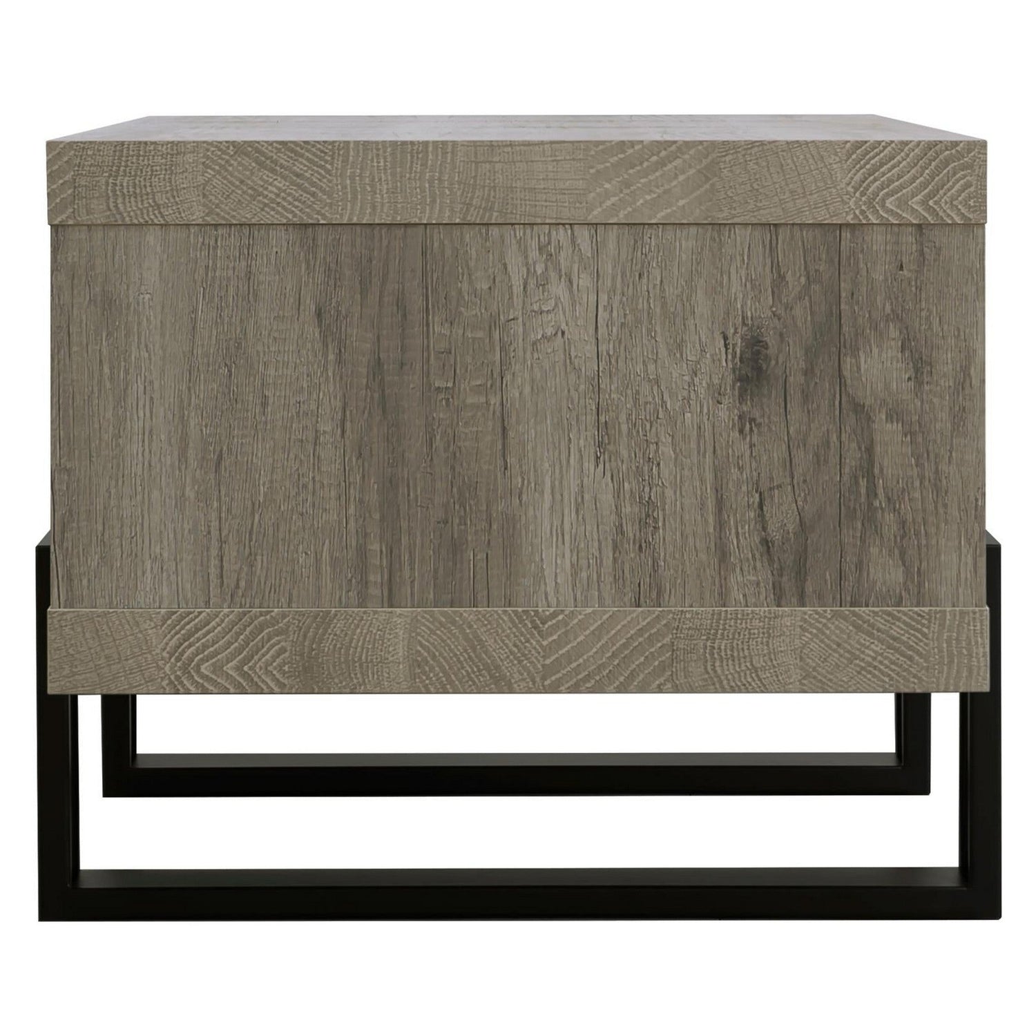 Dinard Coffee Table with Shelf Grey Driftwood 720878