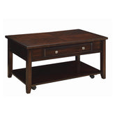 Bradford Rectangular Lift Top Coffee Table Walnut 721038