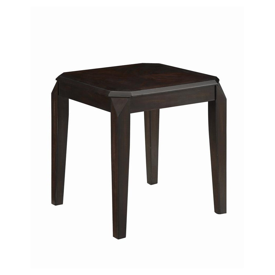 Baylor Square End Table Walnut 721047