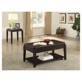 Baylor Lift Top Coffee Table with Hidden Storage Walnut 721048