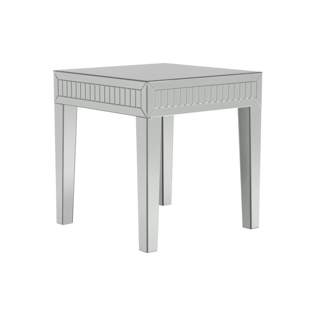 Whitfield Square End Table Silver 723317