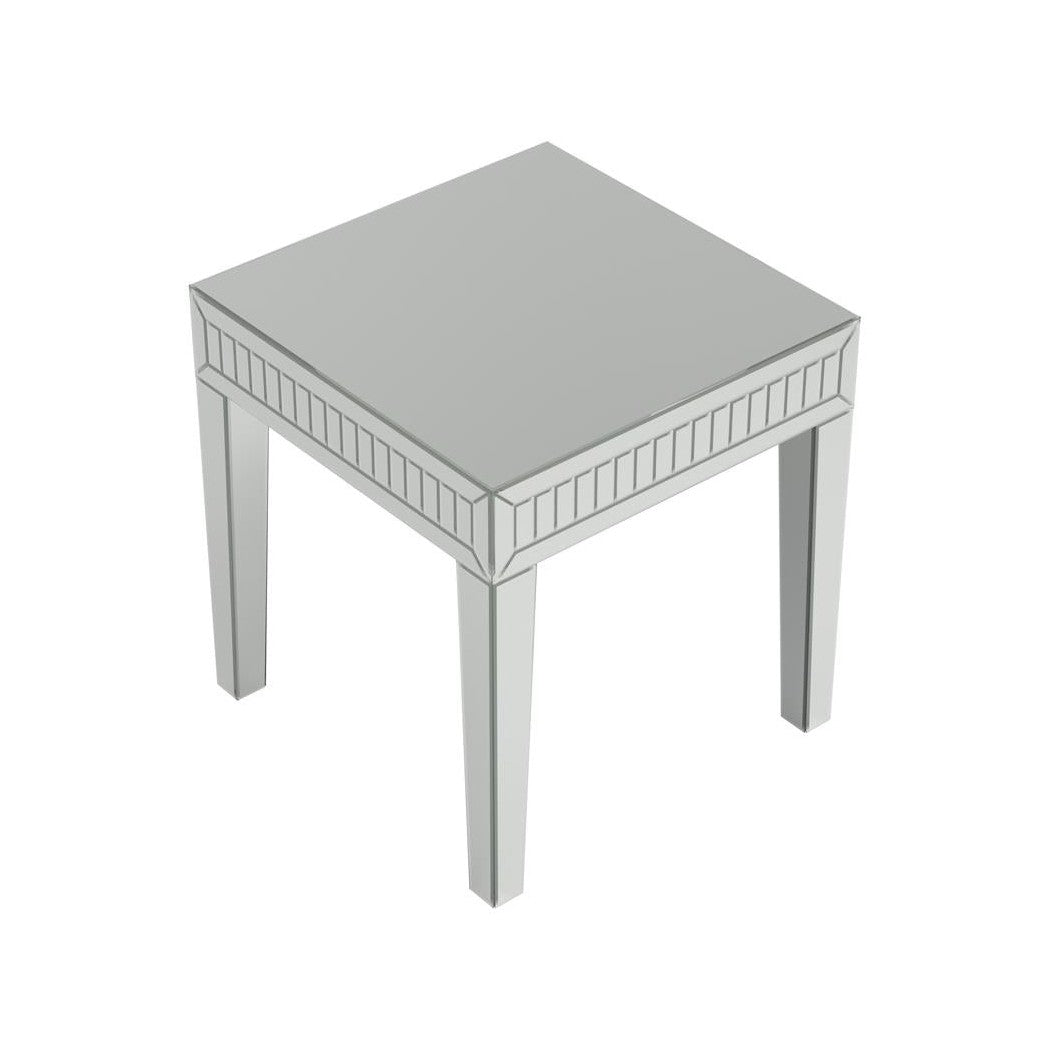 Whitfield Square End Table Silver 723317