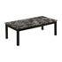 Darius Faux Marble Rectangle 3-piece Occasional Table Set Black 723605