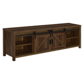 Madra Rectangular TV Console with 2 Sliding Doors 736273