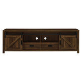 Madra Rectangular TV Console with 2 Sliding Doors 736273