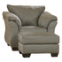 Darcy Chair and Ottoman Ash-75005U7