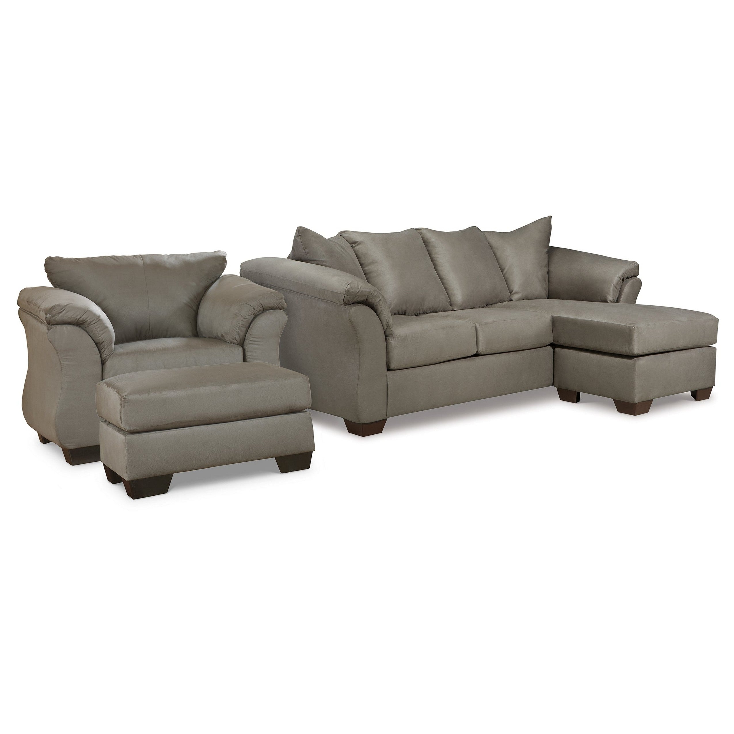 Dorsten sofa chaise discount chair and ottoman