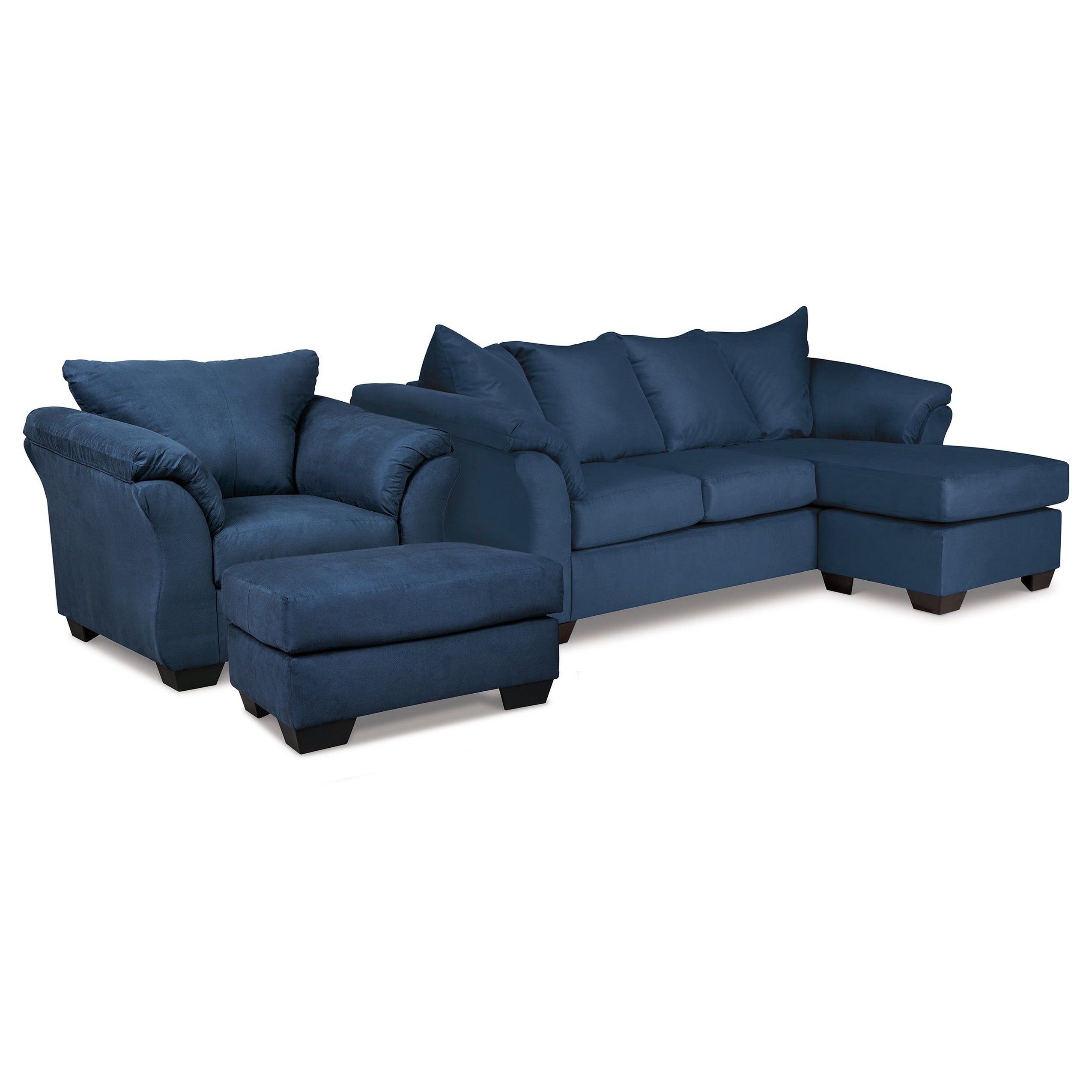 Dorsten sofa chaise chair and ottoman hot sale