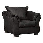 Darcy Chair and Ottoman Ash-75005U7