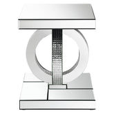 Breena Square End Table Mirror 753277