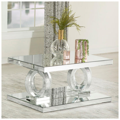 Breena Rectangular Coffee Table Mirror 753278