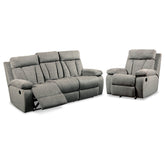 Mitchiner Reclining Sofa with Recliner Ash-76204U2