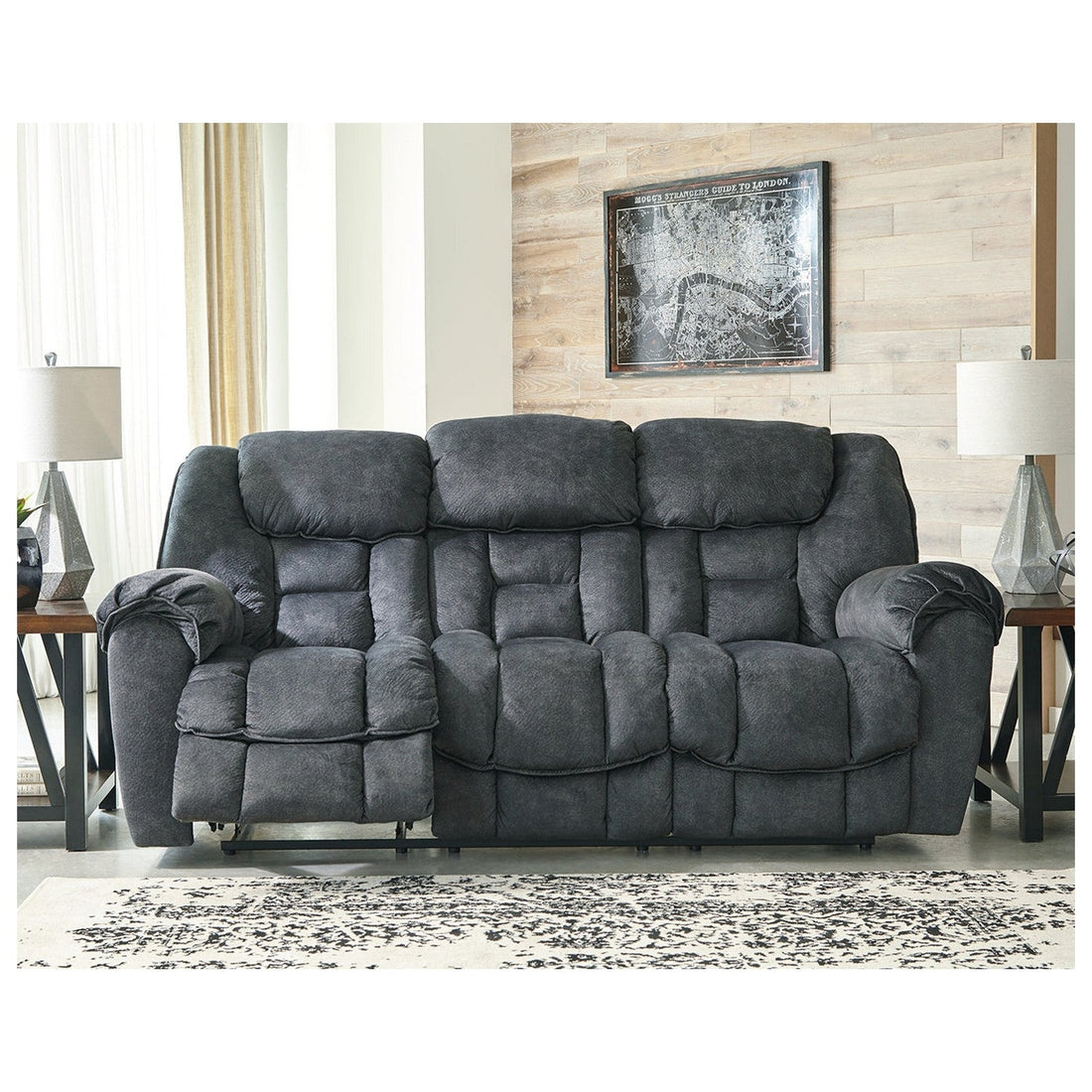 Capehorn Reclining Sofa Ash-7690288