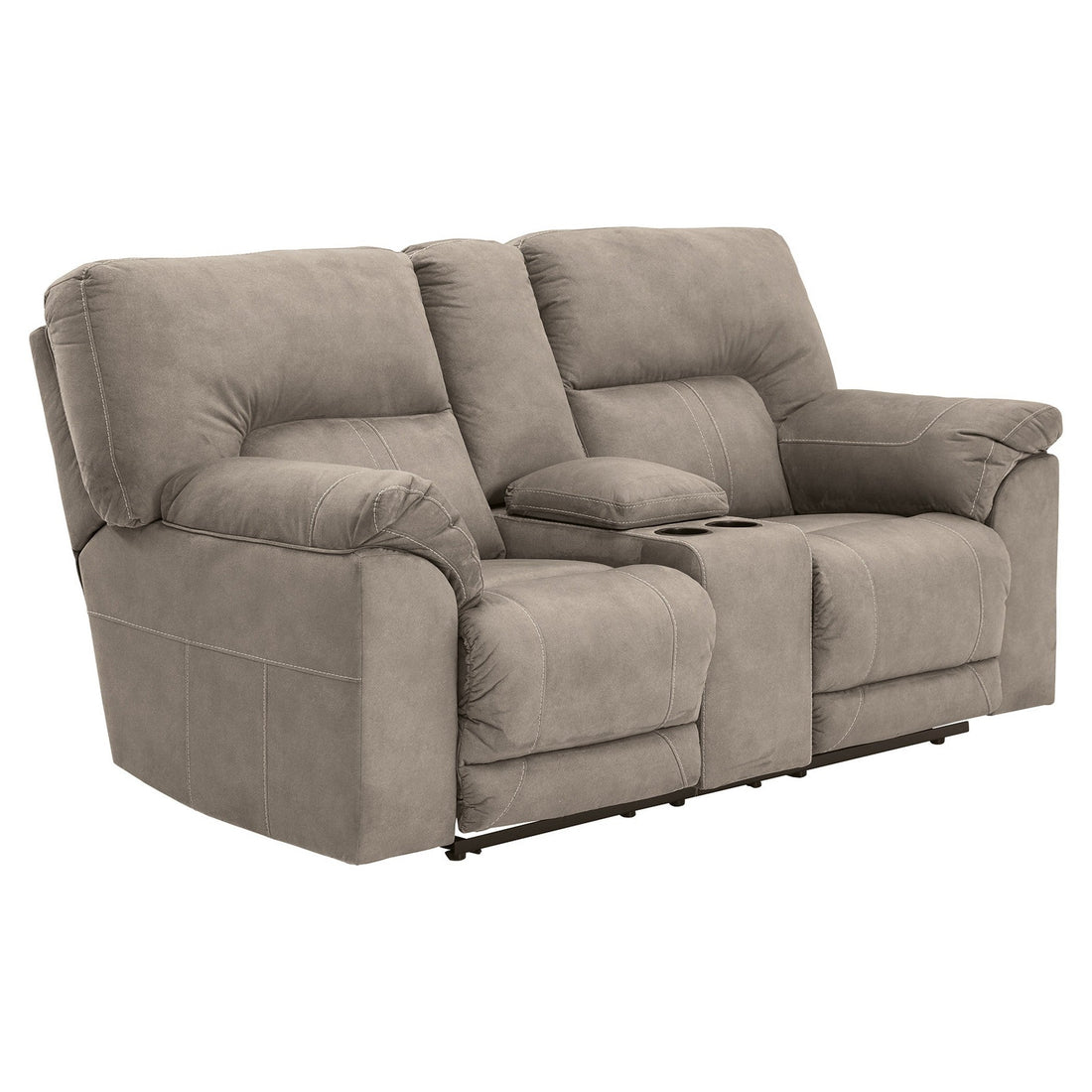 Cavalcade Reclining Loveseat with Console Ash-7760194