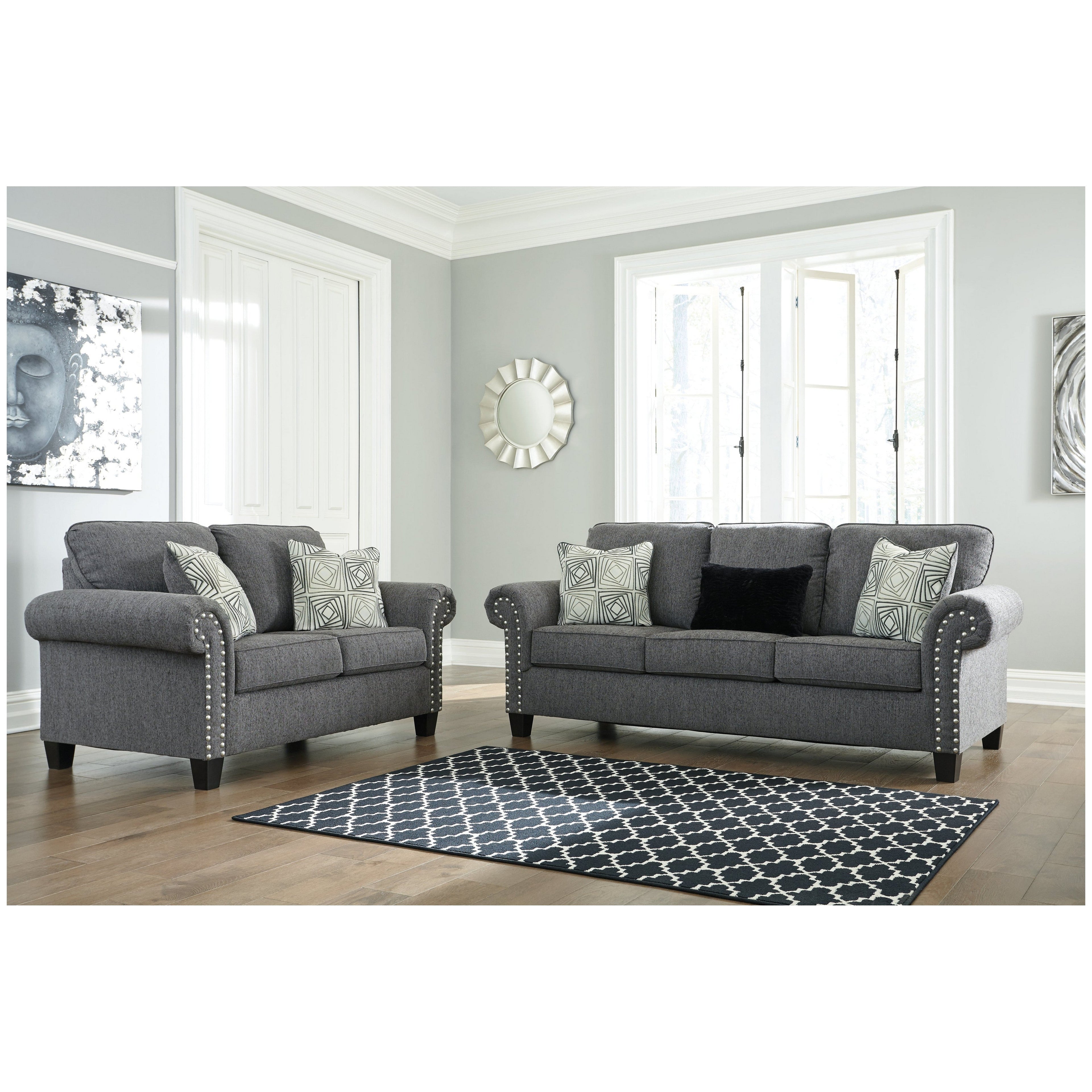 Agleno Loveseat Ash-7870135