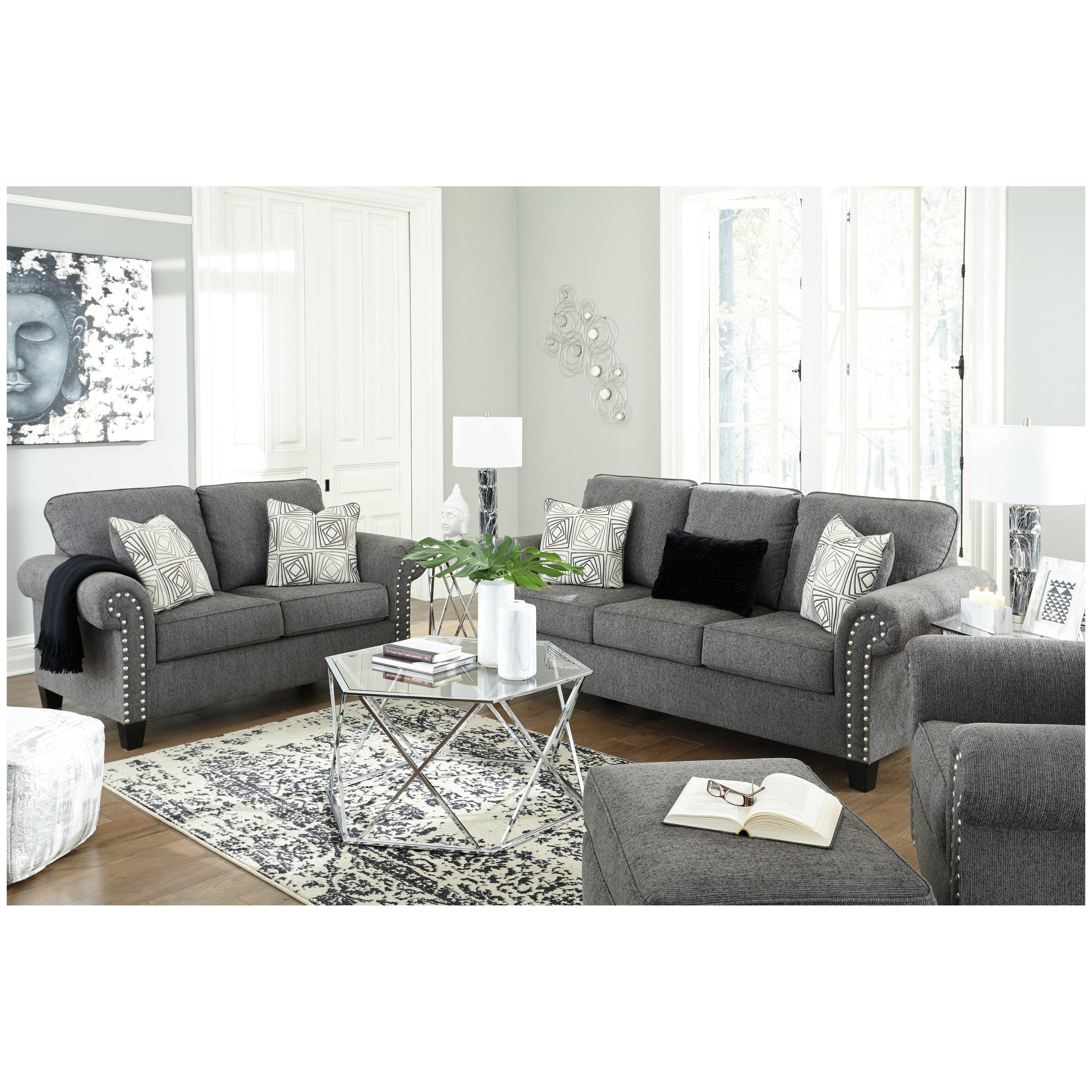 Agleno Loveseat Ash-7870135