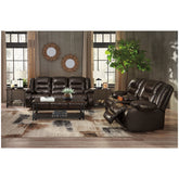 Vacherie Reclining Sofa and Loveseat Ash-79307U1