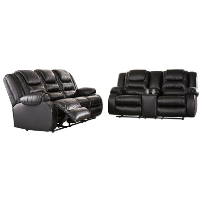 Vacherie Reclining Sofa and Loveseat Ash-79308U1