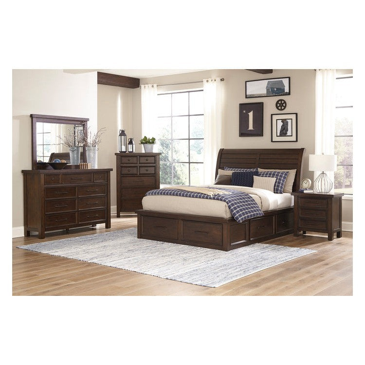 (4) Eastern King Platform Bed 1559K-1EK*