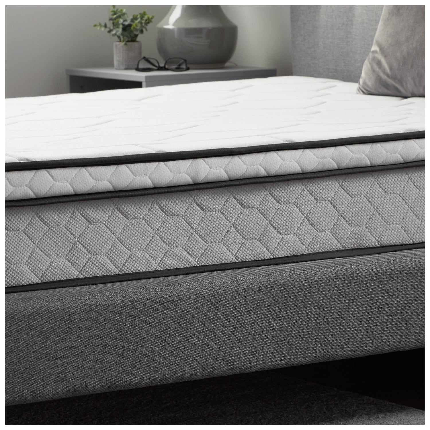 8&quot; Hybrid Mattress, Plush - WK08CK0PMH - Underkut