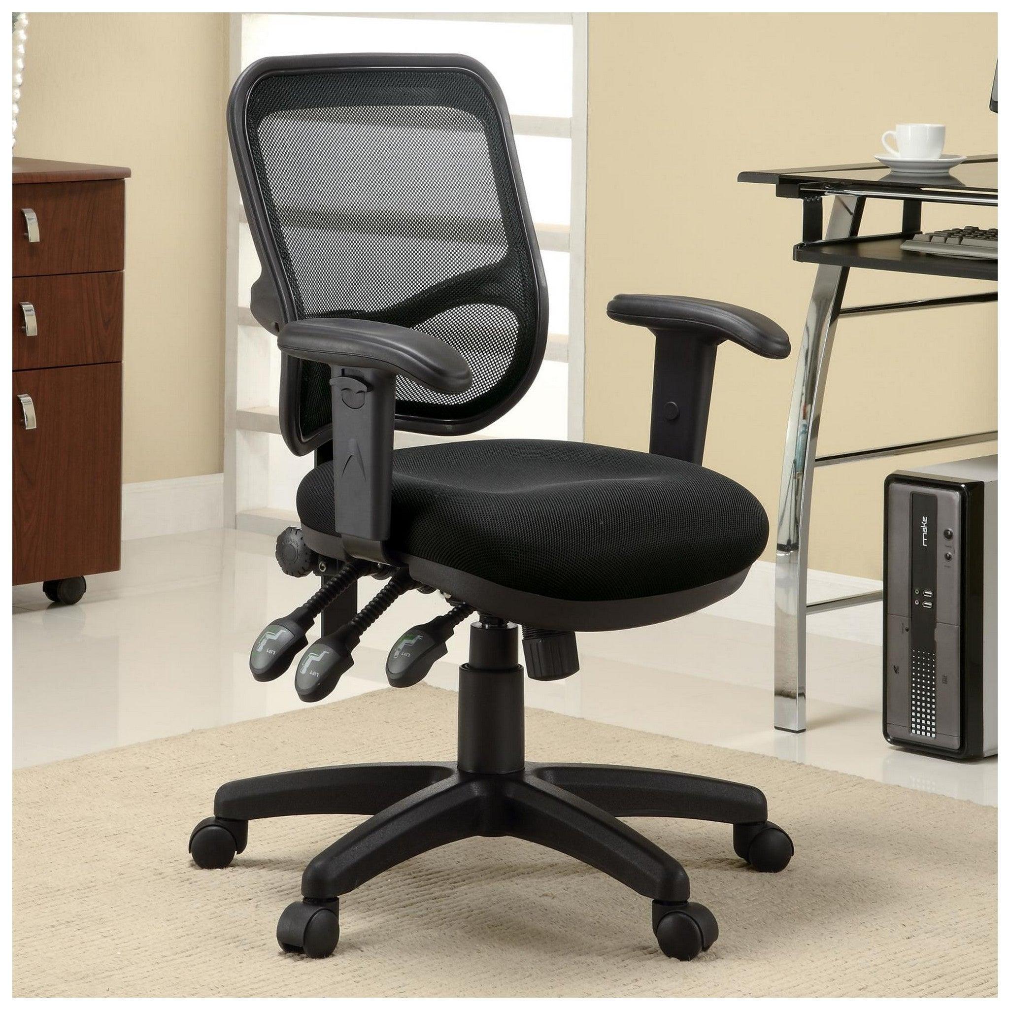 Rollo Adjustable Height Office Chair Black 800019