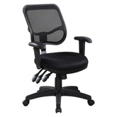 Rollo Adjustable Height Office Chair Black 800019