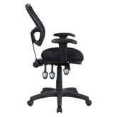 Rollo Adjustable Height Office Chair Black 800019