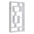 Howie 10-shelf Bookcase White 800157