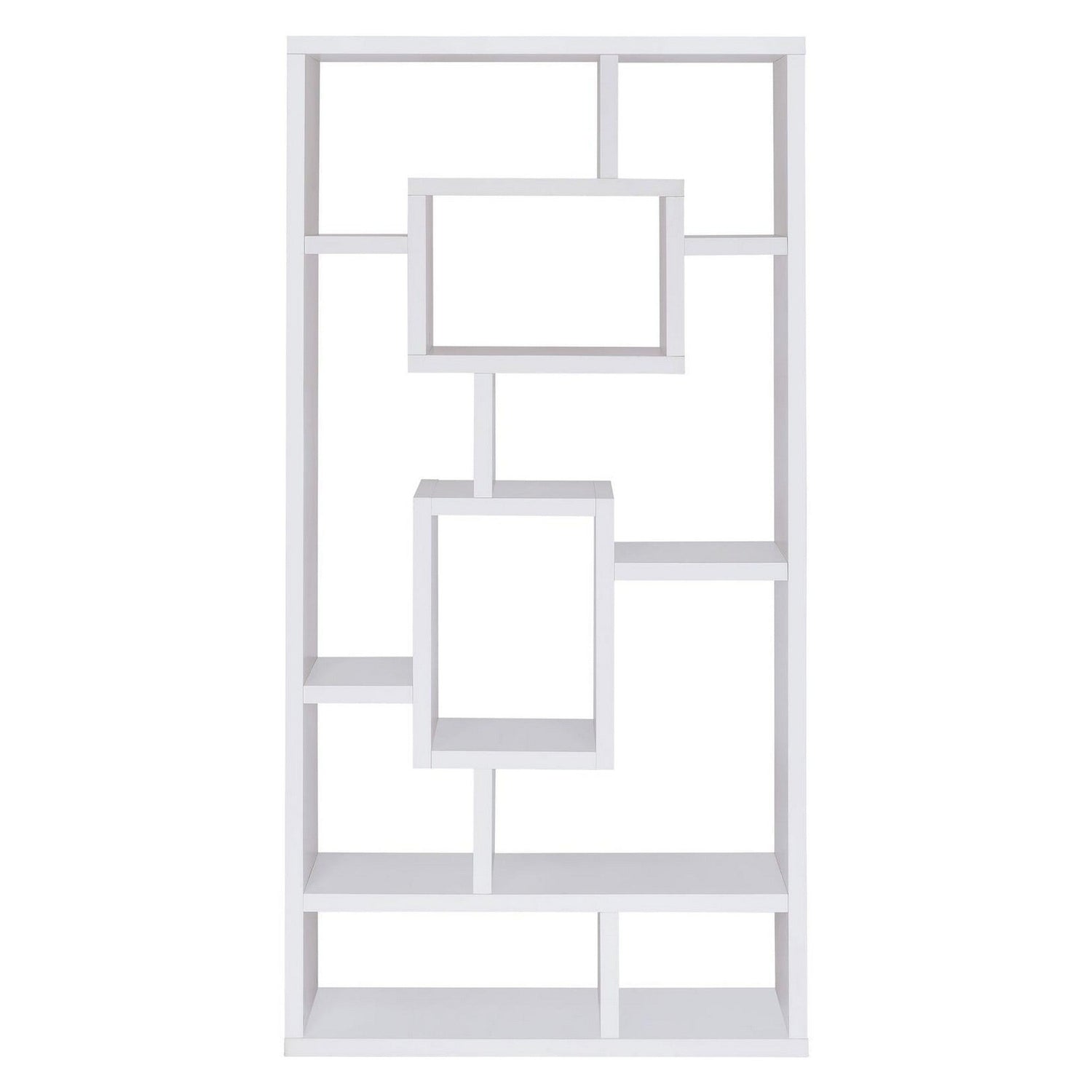 Howie 10-shelf Bookcase White 800157