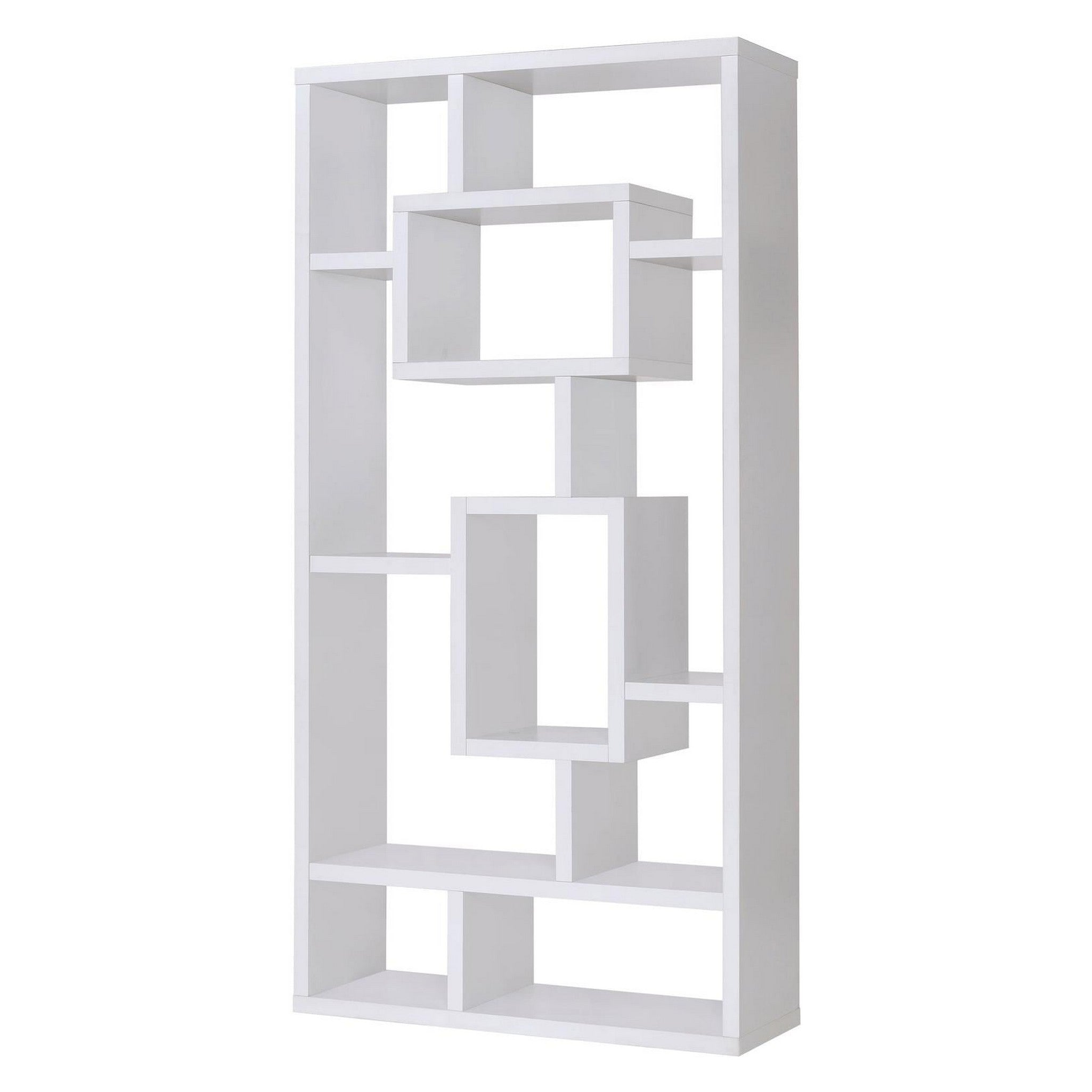 Howie 10-shelf Bookcase White 800157