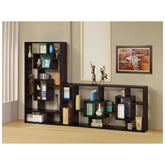 Howie 10-shelf Bookcase Cappuccino 800259