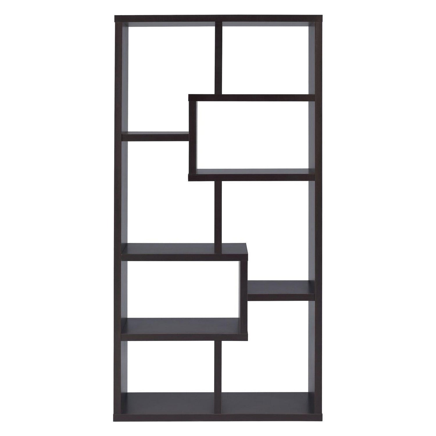 Theo 10-shelf Bookcase Cappuccino 800264