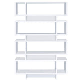 Reid 4-tier Open Back Bookcase White 800308