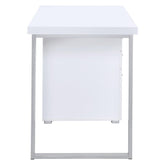 Brennan 3-drawer Office Desk White 800325