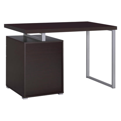 Brennan 3-drawer Office Desk Cappuccino 800519