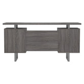 Lawtey Floating Top Office Desk Weathered Grey 800521