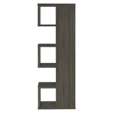 Joey 5-tier Bookcase Weathered Grey 800552