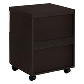 Skylar 3-drawer Mobile File Cabinet Cappuccino 800894