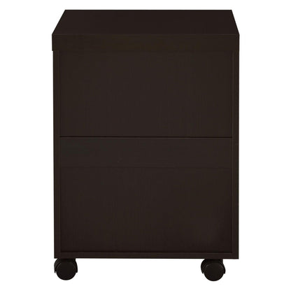 Skylar 3-drawer Mobile File Cabinet Cappuccino 800894