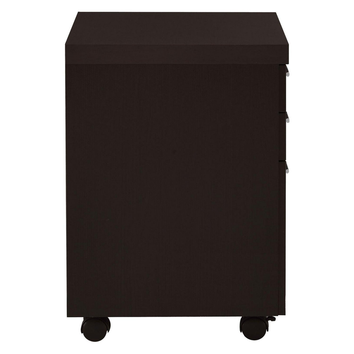 Skylar 3-drawer Mobile File Cabinet Cappuccino 800894