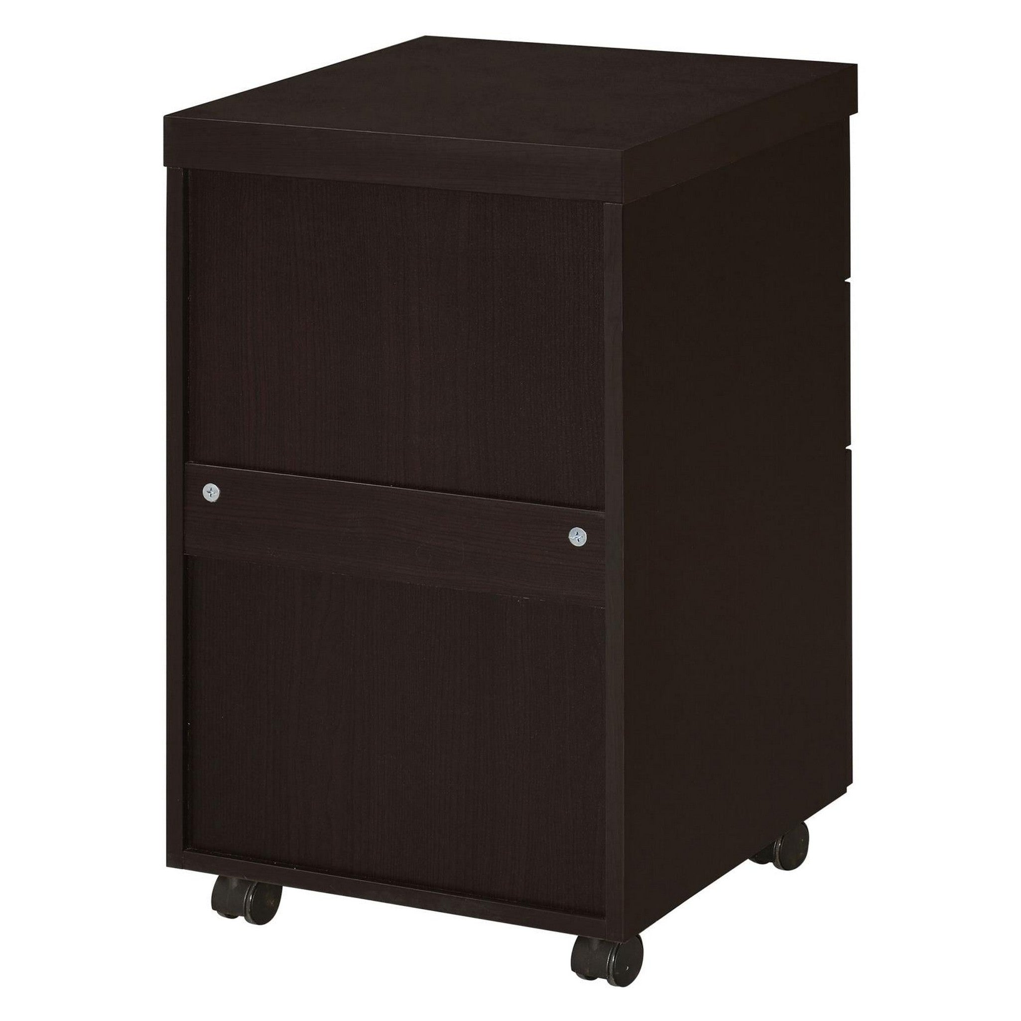 Skeena 3-drawer Mobile Storage Cabinet Cappuccino 800903