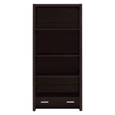 Skylar 5-shelf Bookcase with Storage Drawer Cappuccino 800905