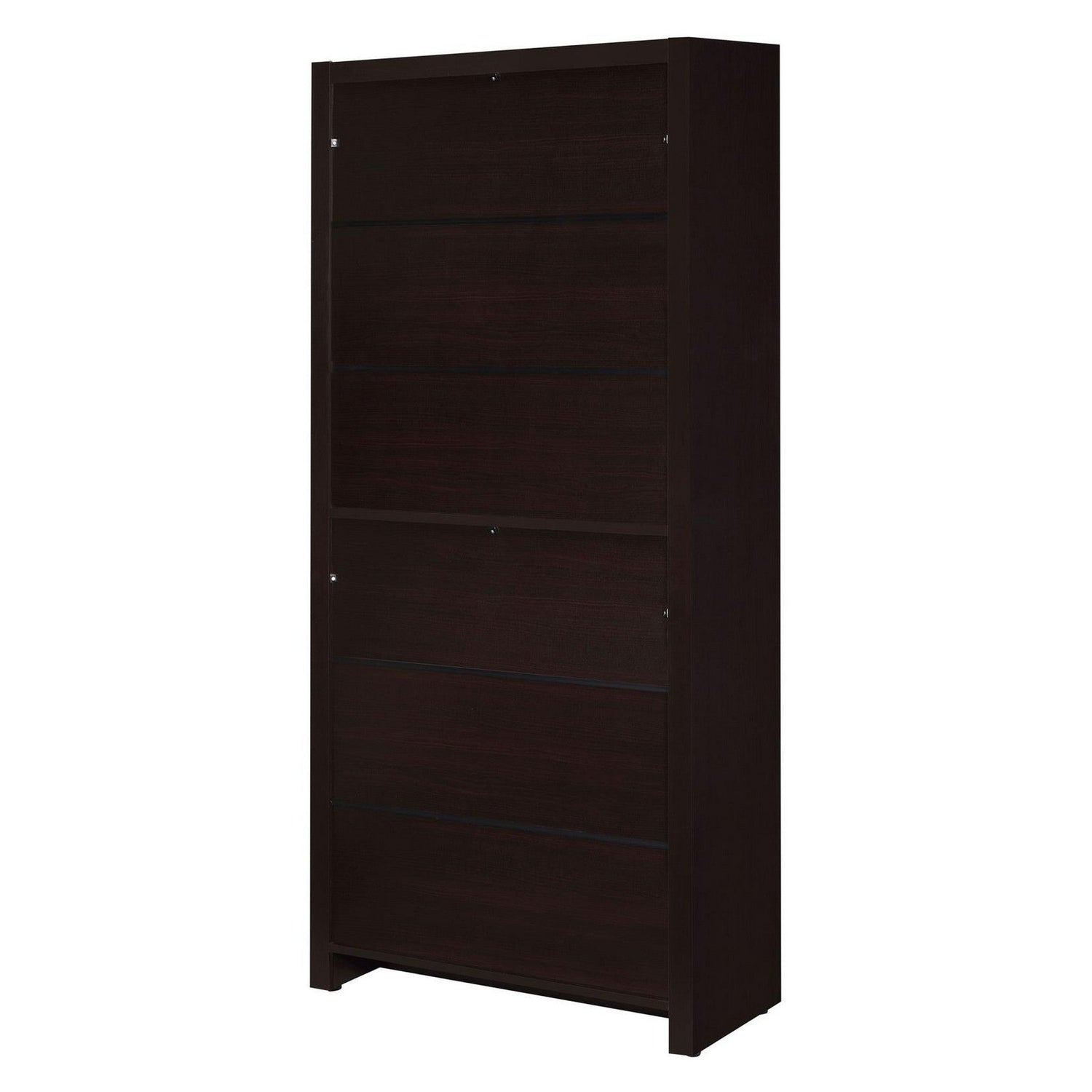 Skylar 5-shelf Bookcase with Storage Drawer Cappuccino 800905