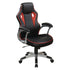 Lucas Upholstered Office Chair Black and Red 801497