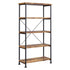 Analiese 4-shelf Bookcase Antique Nutmeg 801542