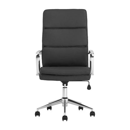 Ximena High Back Upholstered Office Chair Black 801744