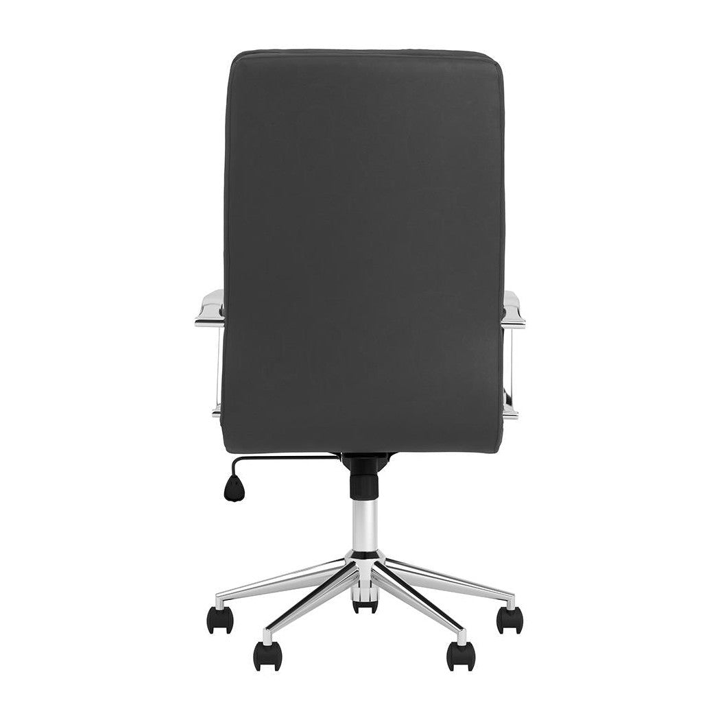 Ximena High Back Upholstered Office Chair Black 801744