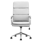 Ximena High Back Upholstered Office Chair White 801746